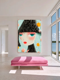 Impasto Doll Portrait 494