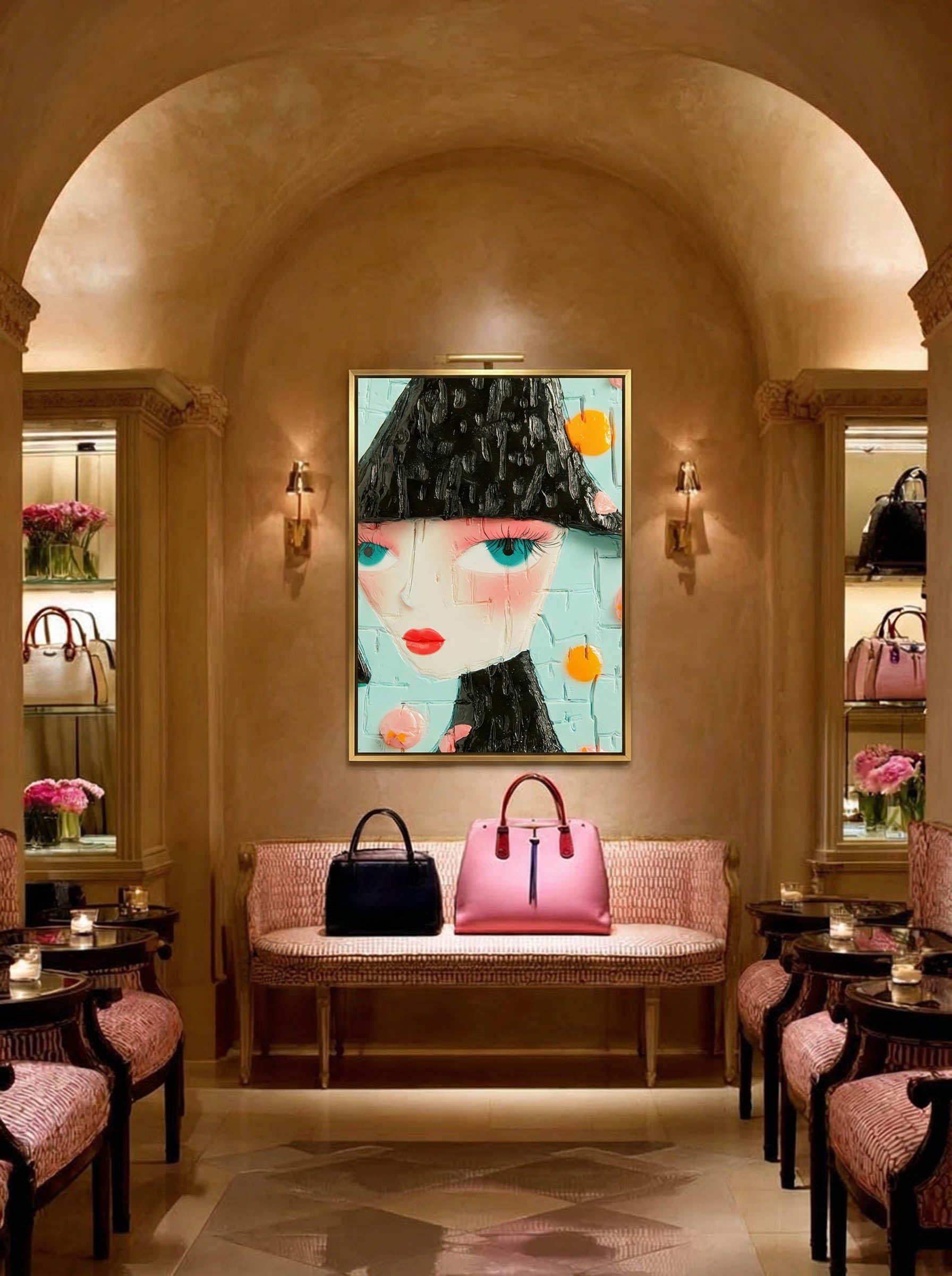 Stylized Fashion Art – Surreal Fashion Wall Art 494
