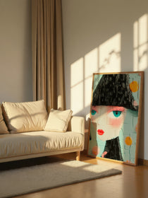 Impasto Doll Portrait 494