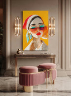 High Contrast Portrait – Surreal Bold Wall Art 495