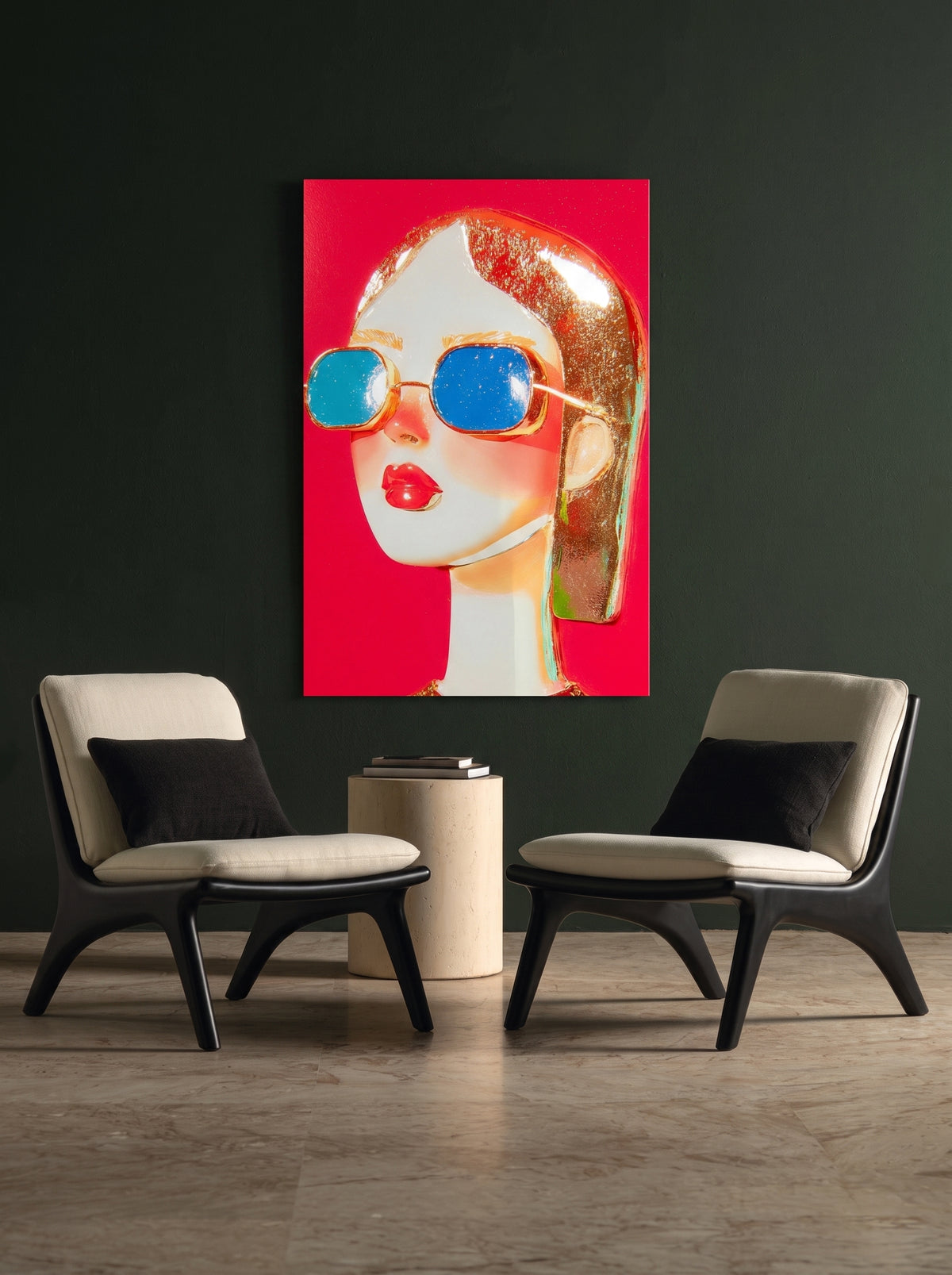 Glossy Pop Portrait 496