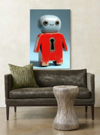 Modern Surreal Figurine – Surreal Sculptural Wall Art 497