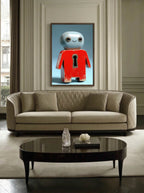 Modern Surreal Figurine – Surreal Sculptural Wall Art 497
