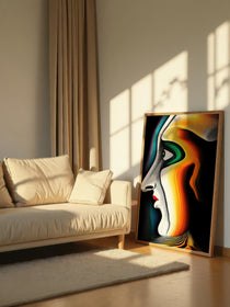 Flowing Abstract Profile 501