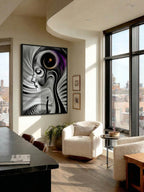 Threshold – Surreal Coastal Contemplation Wall Art 503