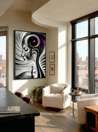 Threshold – Surreal Coastal Contemplation Wall Art 503