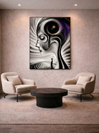 Threshold – Surreal Coastal Contemplation Wall Art 503