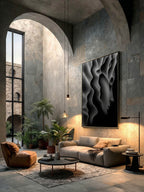 Silence – Surreal Abstract Silhouette Wall Art 504
