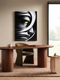Futuristic Noir Portrait 506
