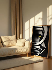 Futuristic Noir Portrait 506