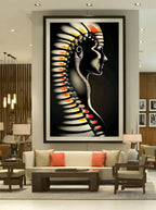 Helix – Surreal Sculptural Portrait Wall Art 507