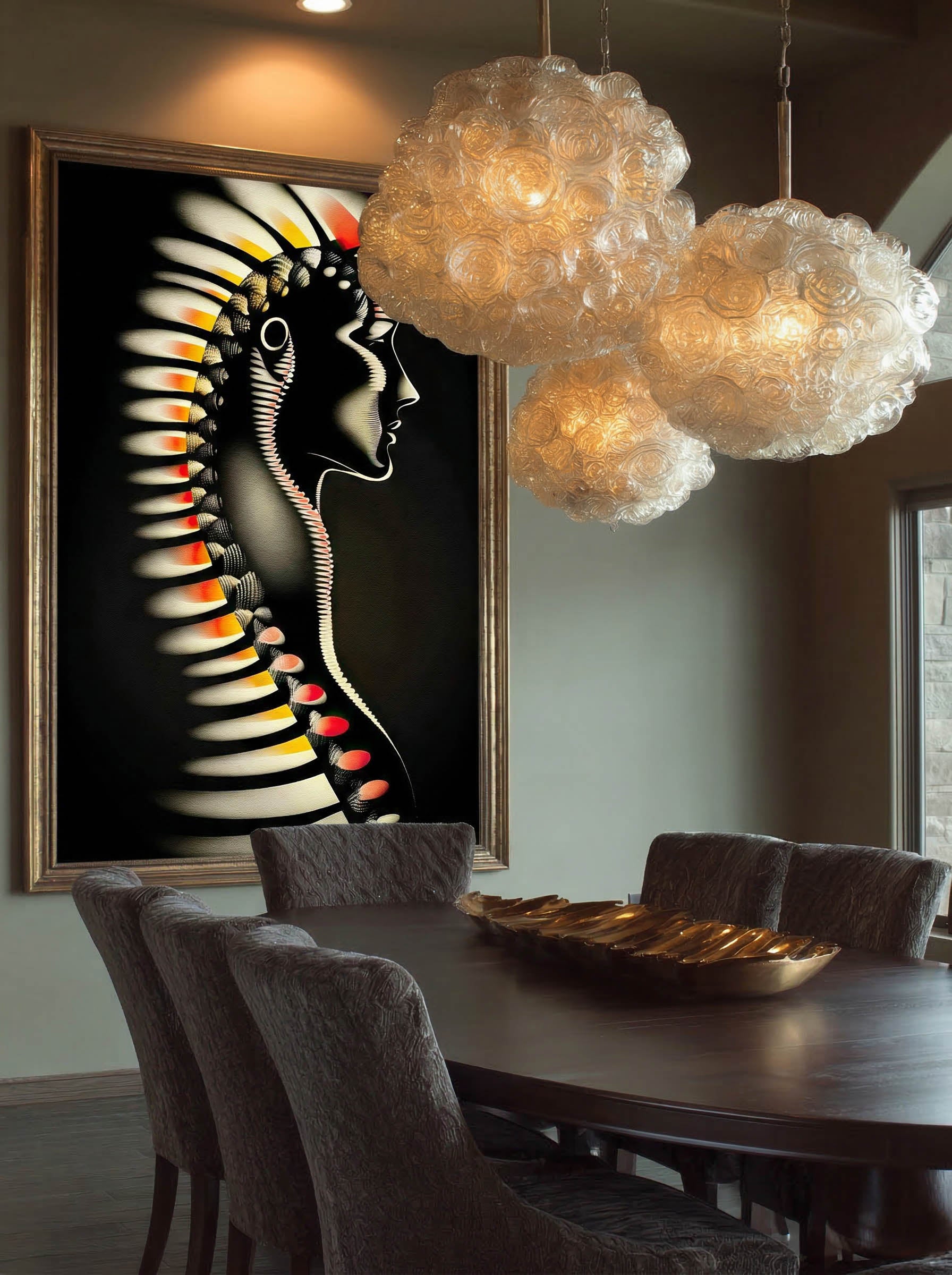 Helix – Surreal Sculptural Portrait Wall Art 507