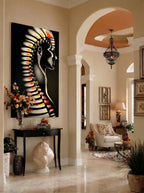 Helix – Surreal Sculptural Portrait Wall Art 507