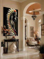 Helix – Surreal Sculptural Portrait Wall Art 507