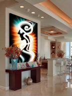 Woven Light – Surreal Graphic Spiritual Wall Art 509
