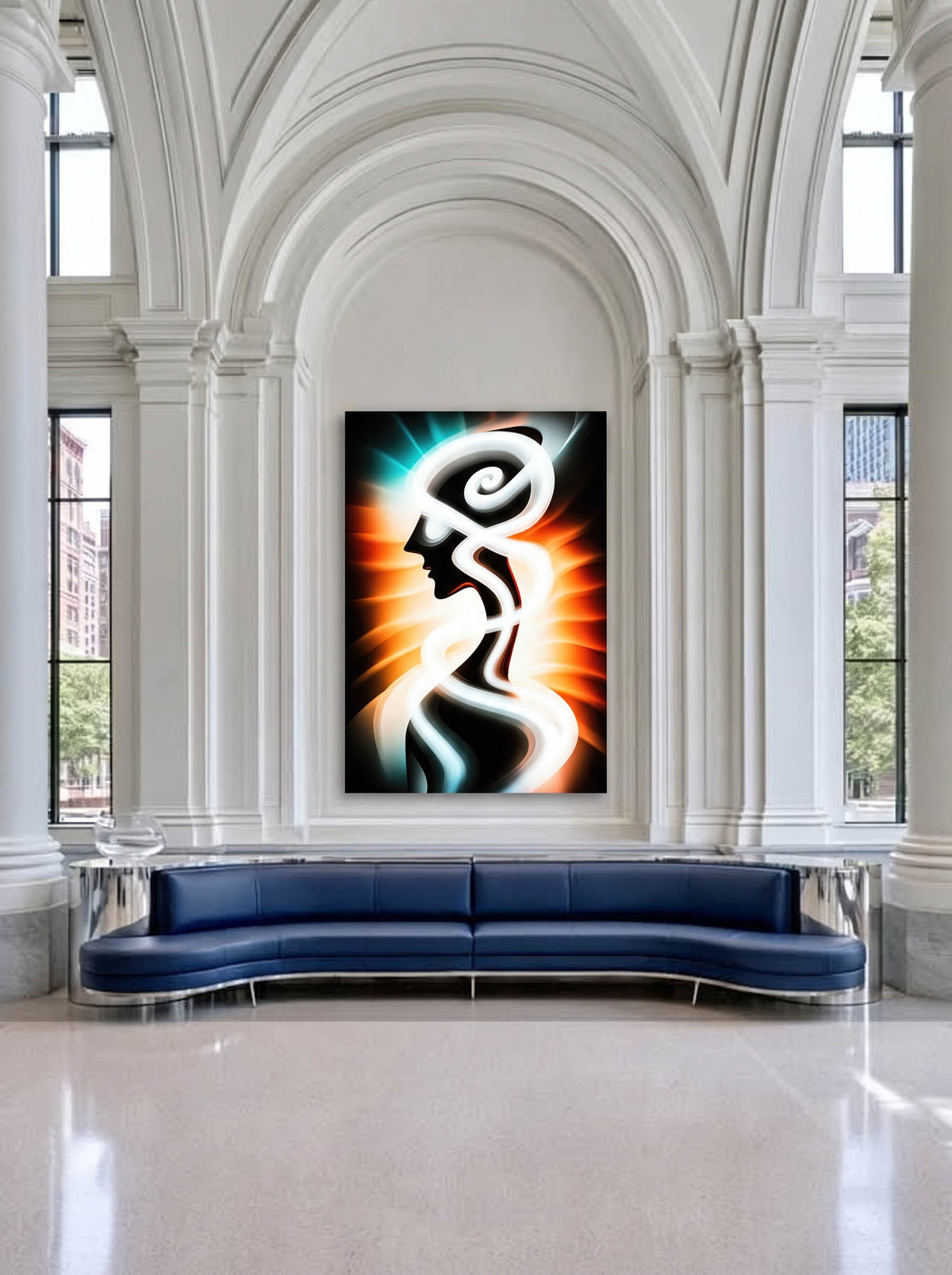 Light Painting Silhouette 509