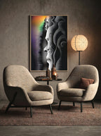Echo – Surreal Layered Portrait Wall Art 512