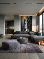 Echo – Surreal Layered Portrait Wall Art 512
