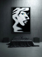 Urban Romance – Surreal Black White City Wall Art 514