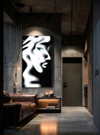Urban Romance – Surreal Black White City Wall Art 514