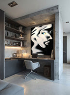 Urban Romance – Surreal Black White City Wall Art 514