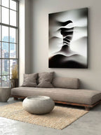 Symmetry – Surreal Smoky Silhouette Wall Art 515