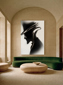 Dapper Silhouette Portrait 516