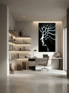 Radiant Thought – Surreal Abstract Light Wall Art 517