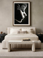 Silent Origin – Surreal Wabi Sabi Portrait Wall Art 519