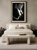 Silent Origin – Surreal Wabi Sabi Portrait Wall Art 519