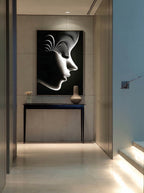 Silent Origin – Surreal Wabi Sabi Portrait Wall Art 519