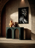 Eternal Flow – Surreal Sculptural Portrait Wall Art 520