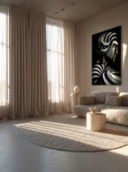 Eternal Flow – Surreal Sculptural Portrait Wall Art 520