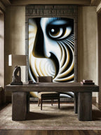 Vortex Vision – Surreal Minimalist Eye Wall Art 522