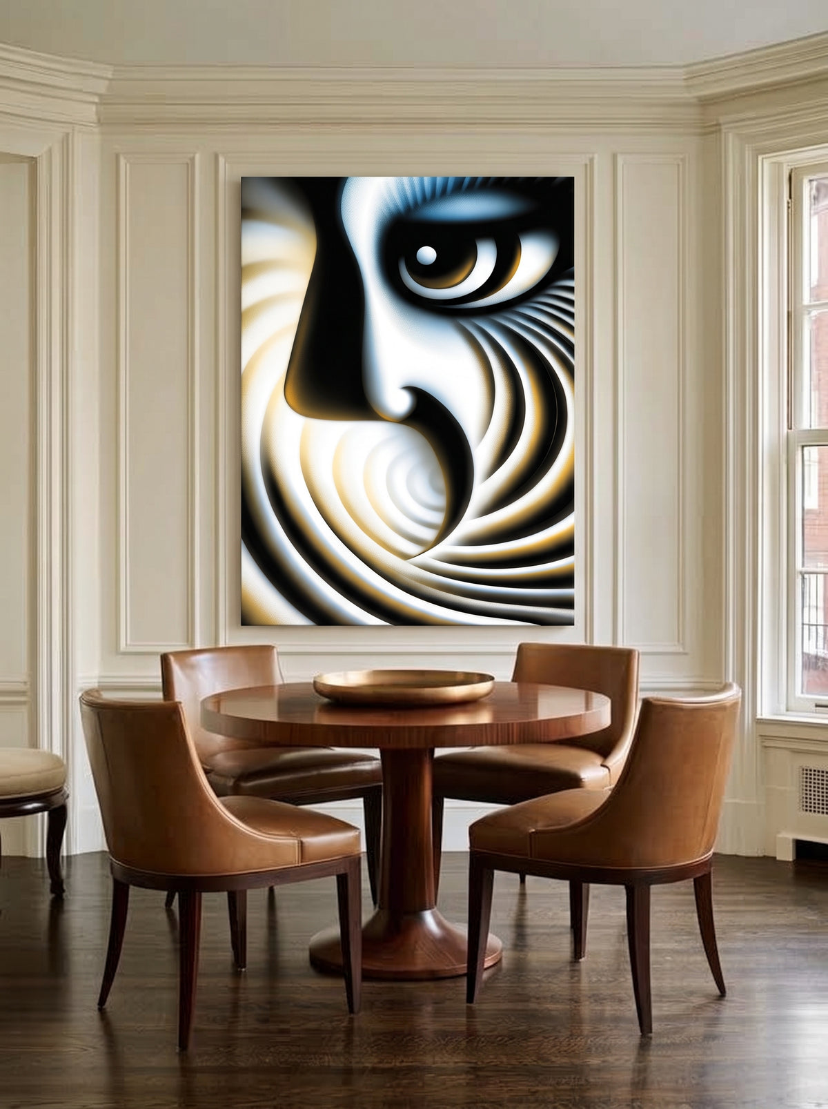 Spiral Graphic Portrait 522