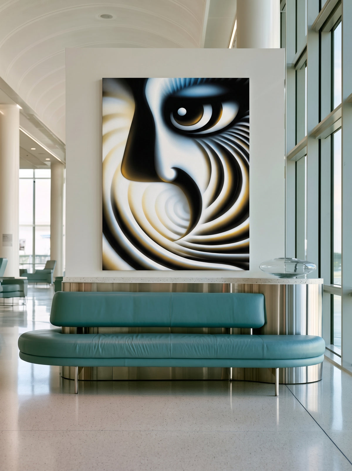 Spiral Graphic Portrait 522