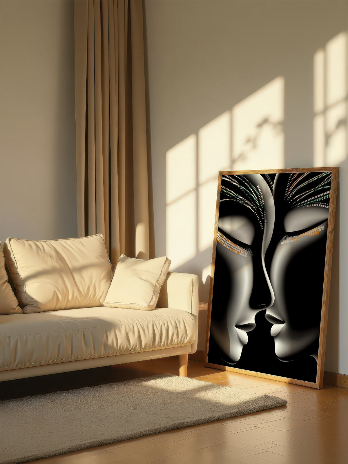 Intimate Graphic Portrait 524