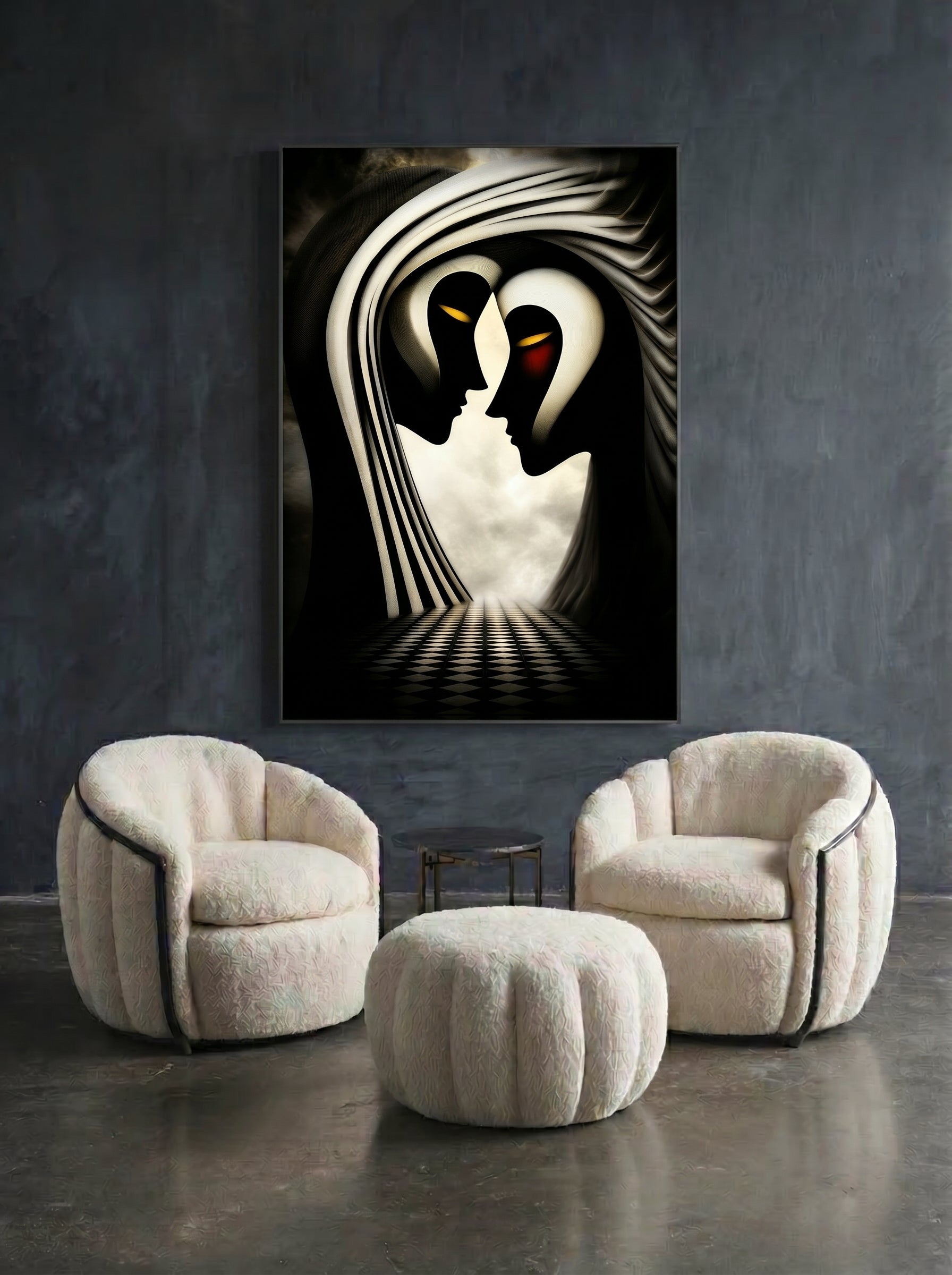 Eternal Echo – Surreal Dreamlike Silhouette Wall Art 526 Secondary image