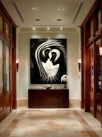 Eternal Echo – Surreal Dreamlike Silhouette Wall Art 526