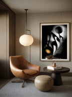 Spherical Harmony – Surreal Minimalist Geometric Wall Art 530