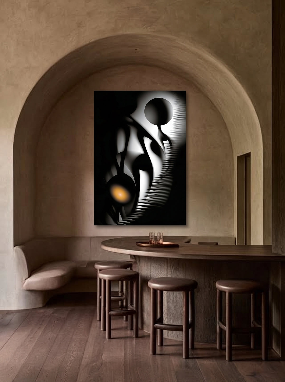 Eclipse Abstract Art 530
