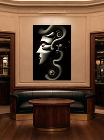 Ornate Sculptural Mask 531