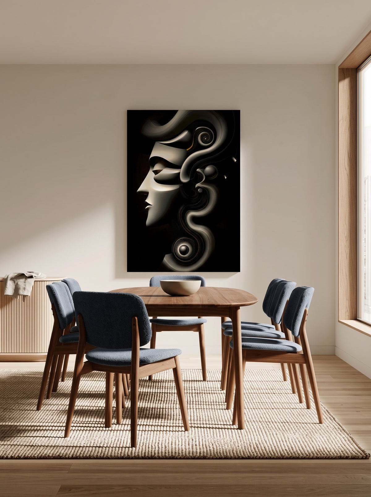 Ornate Sculptural Mask 531