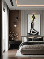 Solar Devotion – Surreal Minimalist Spiritual Wall Art 533