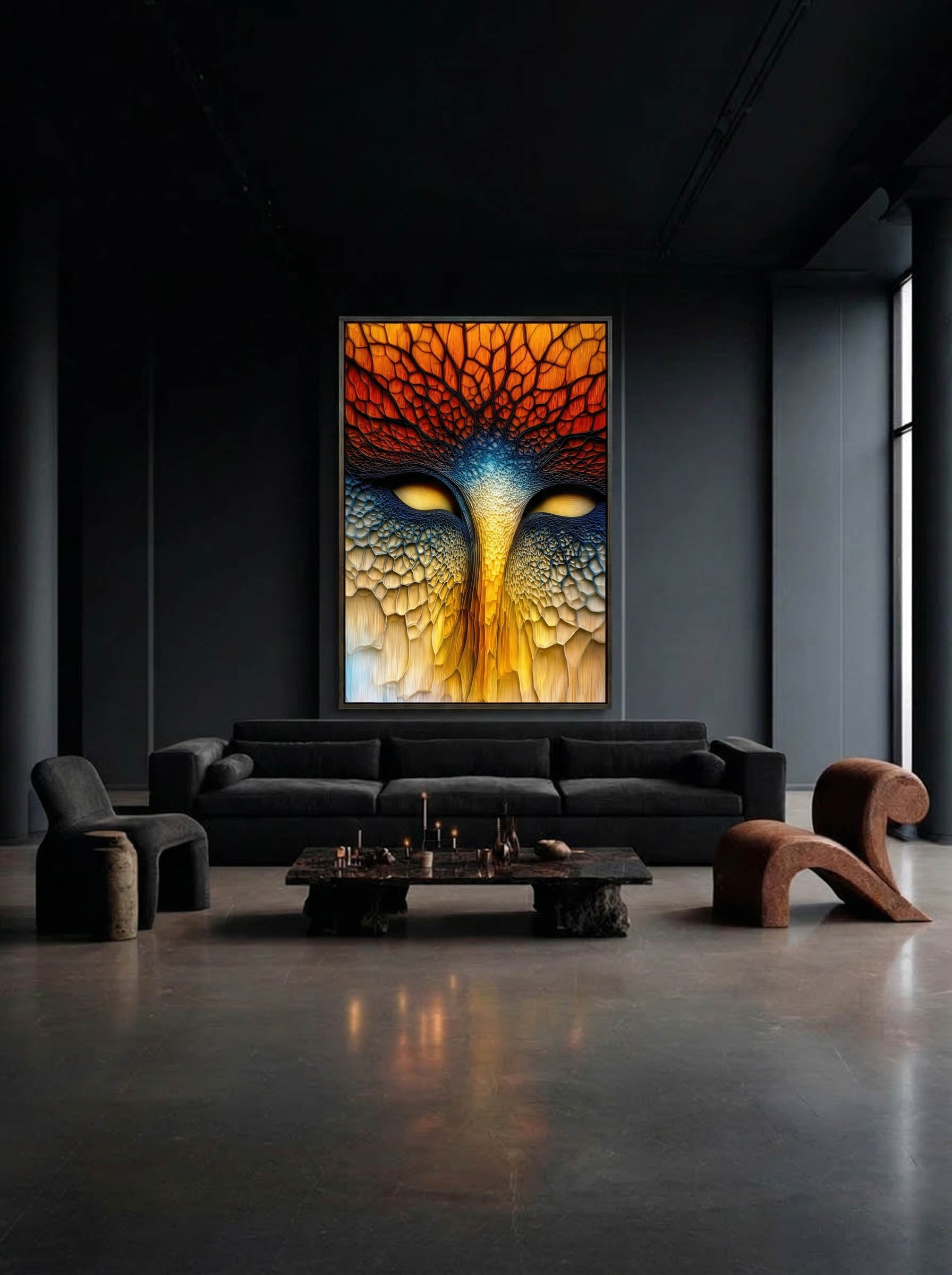 Avian Pulse – Surreal Nature Predator Wall Art 535