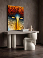 Avian Pulse – Surreal Nature Predator Wall Art 535
