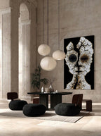 Fractured Soul – Surreal Divided Identity Wall Art 537