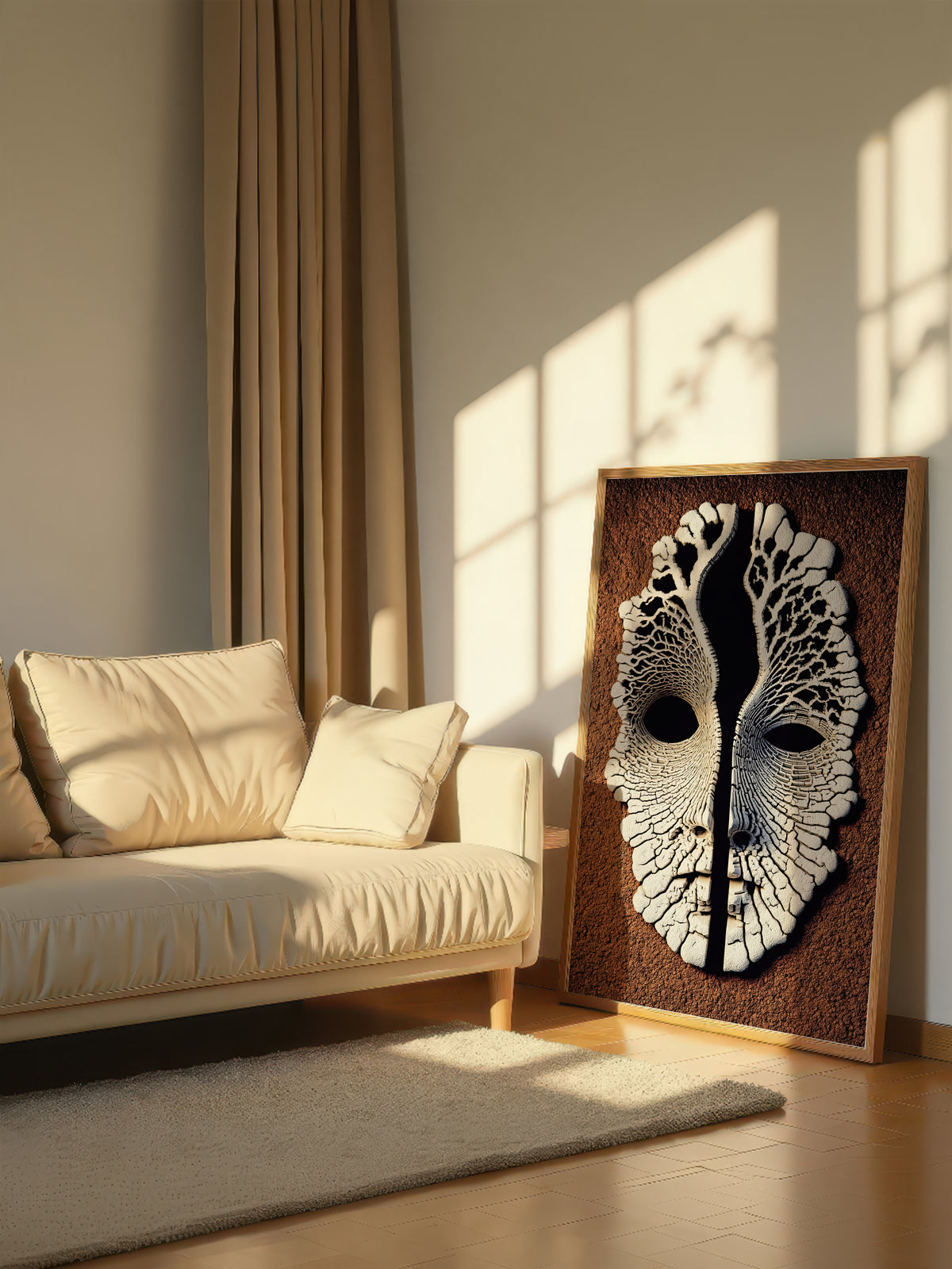 Coral Relief Portrait 538