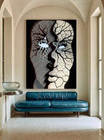 Divided Surreal Portrait 539