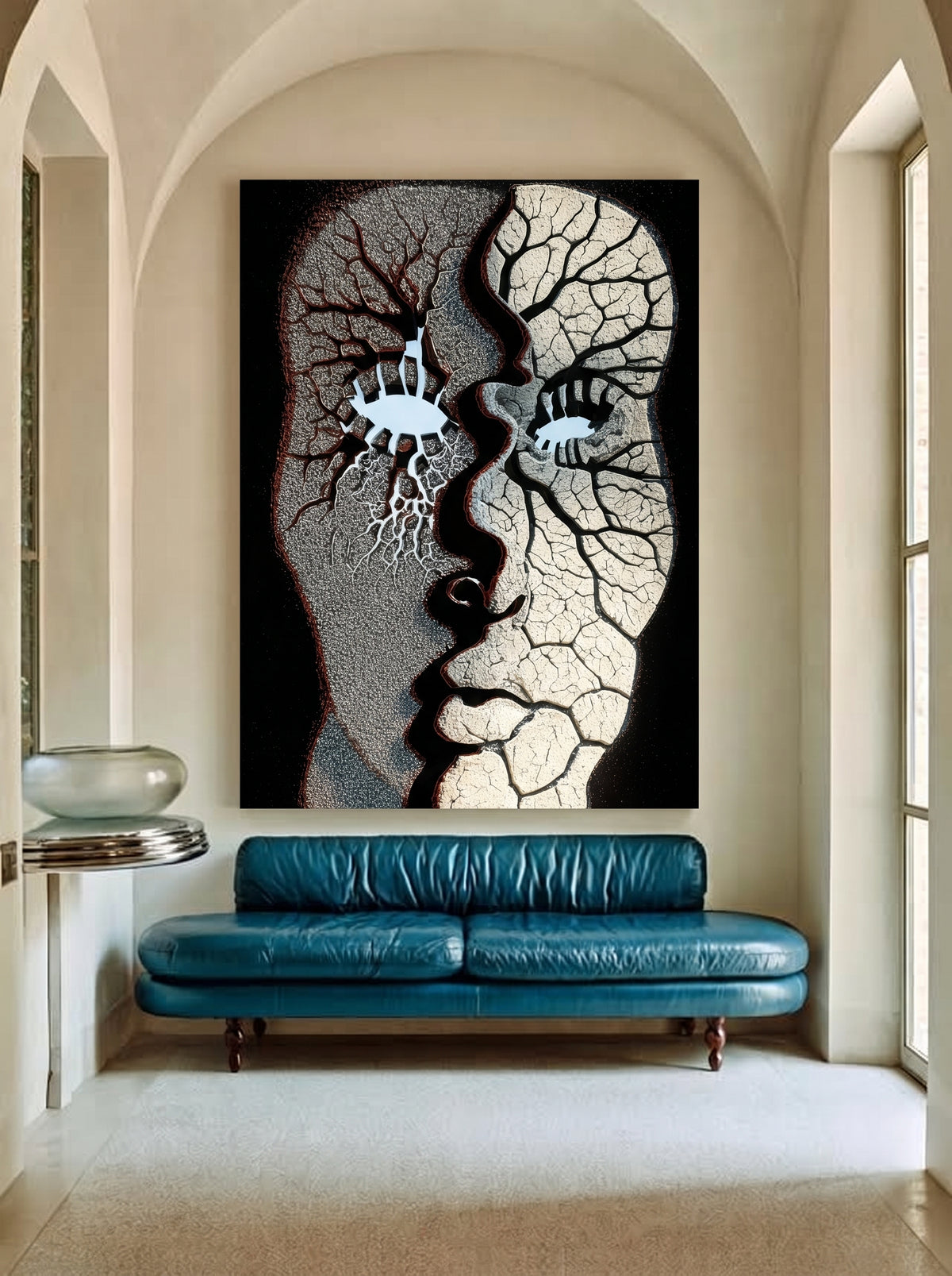 Divided Surreal Portrait 539